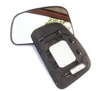 TXBZQKJ Mirror Glass for NISSAN TIIDA Side Door Wing Mirror Left Right Heated with Backing Plate 2005-2022,left-2005-2010