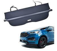 TXBZQKJ Rear Boot Luggage Shelf for Ford Edge 2011-2014 2015-2018, SUV Retractable Cargo Cover Shade Shield Trunk Parcel Roller Blind, Canvas Aluminum Alloy,2015-2018