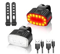TXCDF 2 Pcs Bicycle Light for Brompton Electric C Line 4-Speed 2018-2026, USB Rechargeable Bike Light Sports Outdoors Induction Cycling Lights Accessories