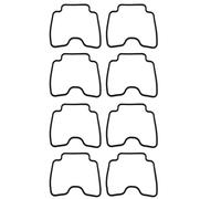 TXCJNIU Carburetor Repair Kit Gasket Rubber For YFM Bruin Bruin 350 Grizzly 350 2WD 4WD