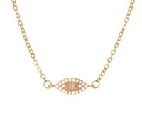 TXCLTS 925 Sterling Silver Evil Eye Necklace for Women Girls, Blue Evil Eye Necklace Lucky Eye Pendant Necklaces, Gold Evil Eye Necklace, Silver Evil Eye Necklace