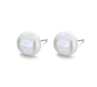 TXCLTS 925 Sterling Silver Stud Earrings for Women Girls, Hypoallergenic Baroque Pearls Small Sleeper Cartilage Studs Gifts for Mom Her Wife Girlfriend