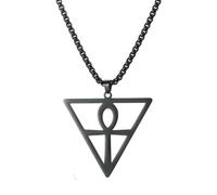 TXCLTS 925 Sterling Silver Vintage Necklace For Women, Talisman Religious Pendant - Retro Ancient Egyptian Jewelry For Men, Egyptian Necklace For Halloween Christmas Gifts