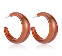 TXCLTS Acrylic Earrings Female Large retro geometric surround The Summer Sun Charming Swinging female Jewelry evening