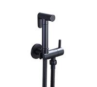 TXCLTS Bidet Sprayer Kit for Toilet Grey Hot and Cold Multifunction Bidet Attachment Faucet Sprayer Hand Held Sprayer Bathroom Toilet Bidet Mixer Spray Kit,Shower Hose,C