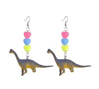 TXCLTS Earrings Bow Red Rose Dangle Earrings For Women Fashion Banquet Earrings Bow Earrings Charm Simulated Women Clip On Earrings Heart Hoops