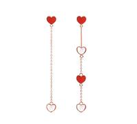 TXCLTS Earrings Super Fairy Temperament Everything Matching Asymmetrical Long Full Drill Butterfly Stud Earrings Earrings for Women Fashion