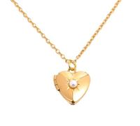 TXCLTS Heart Locket Necklace for Women, Birthday Stone Love Necklace for Opening and Closing Album, Heart Shaped Pendant, Picture Locket Necklace, Heart Locket Necklace, The Pictures