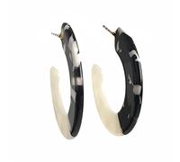 TXCLTS Leopard Tortoise Print Acetate Acrylic Leaf Geometric Square Oval Hem Long Drop Earrings Female Female