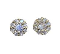 TXCLTS Women SynThetic Diamond Ear Studs Jewelry Wedding Gift Zircon Ear Studs For Party Big Stud Earrings for Women