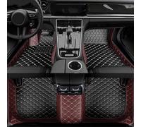 TXDBD Car Mats Carpet For VW For EOS 2005-2016 For UP For Caravelle 9 Seat For Sharan 6 Seat LHD Floor Mats Anti-Slip Mat Carpets Interior Floor Mats(Color 4,X-2)