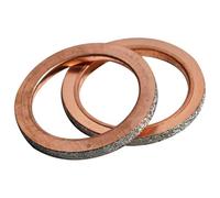 TXDBD Motorcycle Exhaust Pipe Gasket For XT600E XT500E YZF-R6 R6S 600R 1000R YP125 YH50 XTZ660 XT660R XT660X XT660Z XT550 2PCS Engine Gaskets