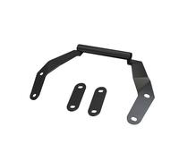 TXDBD Motorcycle Front Phone GPS Navigation Bracket For H&onda XL1000V Varadero 2003-2011 Smart Phone Mounting Plate Holder Front Gps Pinning(BLACK 1)