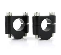 TXDBD Motorcycle Handlebar Riser For For CB300R 2019-2024 Heighten Extend Handle Bar Mount Clamp Adapter Handlebar Raiser Spacer(Black,20mm)