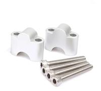 TXDBD Motorcycle Handlebar Risers For H&onda PCX150 PCX 150 PCX 125 PCX125 2016-2019 Handbar Riser Mount Clamp Riser Lifting Handlebar Raiser Spacer(3 cm taller white)