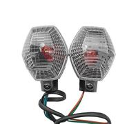 TXDBD Motorcycle Indicators Turn Signal Lights Blinker Flasher Lamp For SUZUKI DL 650 V-strom 04-11 V Strom 1000 06-12 DL650 DL1000 Turning Indicators(CLEAR)