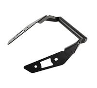 TXDBD Motorcycle Mobile Phone Stand Holder For CFMOTO 150SC 2024 2025 GPS Navigation Bracket Handlebar Extension Pinning Holder Front Gps Pinning(BLACK 1)