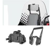 TXDBD Motorcycle Phone Navigation Adapter Bracket For Ducati DesertX Desert X 2022-2024 Multifunctional Handlebar Expansion Multifunctional Handlebar Bracket(Black 2,12mm)