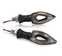 TXDBD Turning Indicators 4/2Pcs Motorcycle Turn Signals Light For K&awasaki For Z1000SX For ER6N Motorbike Turning Indicators Blinker Lights(2 pieces)