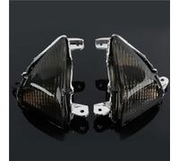 TXDBD Turning Indicators Motorcycle Front Turn Signal Light For K&awasaki For ZX10R 2006-2007 For ZX6R 2005-2011 For Z1000 2007-2012 Turning Indicators Lamp(Smoke)