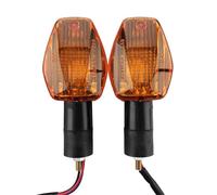 TXDBD Turning Indicators Motorcycle Turn Signal Indicators Blinker Light Lamp For H&onda VTR1000 SP-1 SP-2 VTR1000F Super Hawk Fire Storm VTR 250(Amber)