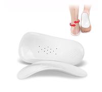 TXDKLUG 3/4 Length Insoles Youth Pain Relief Shoe Insert,Kids Orthotic Shoe Insoles with Arch Support for Children’s Foot Pronation,Flat Feet,Growing Pains,Relief & Prevention