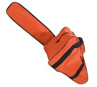 Txelegant Chainsaw Bag Carrying Case Heavy Duty Oxford Fabric Water Resistant Storage Case with Handle & Adjustable Strap for Garden Lumberjack Woodworking Tool 18in 20in 22in Chainsaw (orange)