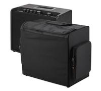 TXEsign Amp Cover for Fender Mustang LT25 Guitar Amplifier | Gig Gear Case Front Mesh Protective Sleeve with Side Zipper Accessory Pockets for Home Studio Stage