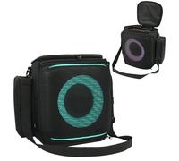 TXEsign Carrying Case Speaker Bag Compatible with JBL PartyBox Encore Essential 2 Party Speaker, Protective Case Mesh Storage Bag with Shoulder Strap and Two Sides Accessories Pockets