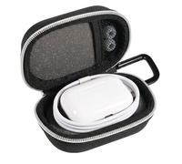 TXEsign Earbud Storage Case for Wireless in-Ear Earphones, Hard EVA Zipper Carrying Pouch with Memory Foam for Earbuds, Earbud Tips, SD Cards, USB Flash Drives