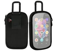 TXEsign MP3 & MP4 Player Carry Case Bag with Clear Window Travel Carrying Case for MP3 MP4 Music Player Case Storage Bag with Inner Pocket for Earphones, USB Cable, U Disk, Memory Card