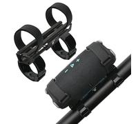 TXEsign Portable Bike Speaker Mount for JBL Charge 5/Charge 6/Flip 5/Flip 6/Flip 7/Xtreme 4, Metal Wall Mount Speaker Strap Holder with Hook and Loop Straps for Bike/Golf Cart/Boat/Scooter Railing