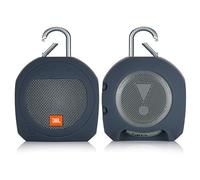 TXEsign Protective Silicone Stand Up Carrying Case for JBL Clip 3 Waterproof Portable Speaker(Blue)