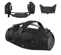 TXEsign Travel Carrying Strap for JBL Boombox 3 Waterproof Portable Bluetooth Speaker, Shoulder Strap with Two Side Covers Travel Carrying Pouch for JBL Boombox 3(Black)