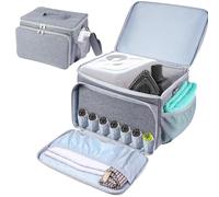 TXIYEAN Adjustable Compartments Carry Bag, Household Steam Cleaner Storage Bag with Extra Pockets, Oxford Material, Large Capacity, Perfect Protection for Dupray Neat Steamer