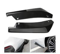 TXJJZYZQBX Rear Bumper Side Spoilers For BMW X1 E84 2010-2015 | Aerodynamic rear side splitters, High density ABS material, Screw firm mounting, Protective bumper trim extension
