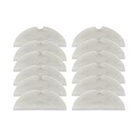 TXLDZSWO Mop Cloths Rags Pads Accessories ，Compatible for XiaoMi， S5 Max S6 Pure S6 MaxV S5 S51 E25 E35 Vacuum Cleaner Spare Parts(12pcs)