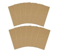 TXLEAPEY 12Pcs Notebook Kraft Journal Notebooks Unlined Blank Mini Memo Kids Pad Notepad Diary Lined Journals Organizer Paper Sketchbooks