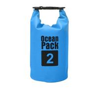 TXLEAPEY 2L/3L/5L/10L Waterproof Dry Bag Pack Sack Swimming Rafting Kayaking River Trekking Floating Sailing Canoing Boating Water(Sky Blue 2L)