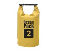 TXLEAPEY 2L/3L/5L/10L Waterproof Dry Bag Pack Sack Swimming Rafting Kayaking River Trekking Floating Sailing Canoing Boating Water(Yellow 2L)