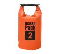 TXLEAPEY 2L/3L/5L/10L Waterproof Dry Bag Pack Sack Swimming Rafting Kayaking River Trekking Floating Sailing Canoing Boating Water(Orange 2L)
