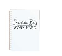 TXLEAPEY 3pcs Spiral Notebook Inspirational Quote Hymn Motivational Phrase Blank Paper Sketch Note Book For Art Graffiti Notepad Faith Belief(Color-8)