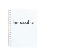 TXLEAPEY 3pcs Spiral Notebook Inspirational Quote Hymn Motivational Phrase Blank Paper Sketch Note Book For Art Graffiti Notepad Faith Belief(Color-18)