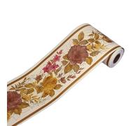 TXLEAPEY DIY Self Adhesive Wallpaper Border Waterproof 10M Bathroom 3D Wall Vinyl PVC Stickers Roll Waistline Kitchen Room Decor(B3209)