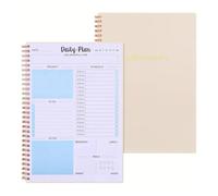 TXLEAPEY Positive Affirmation Notebook Teacher Notebooks Mini Inspirational Bulk(Beige)