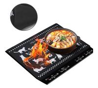 Txmyxgs Induction Hob Cover 61.5 x 53 cm Cat Ear Pattern