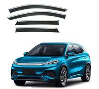 Txopaf 4 Pcs Car Wind Deflectors, For BYD ATTO 3 2022-2024 Front Rear Side Window Visor Rain Smoke Guards Car protection replace Accessories