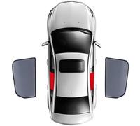 TXQDQSC Car Window mesh Shades for Peugeot 3008 2016-2024, Car Side Window Sunshade UV Protection Shade Blinds Covers Accessory,2pcs-Rear-Doors