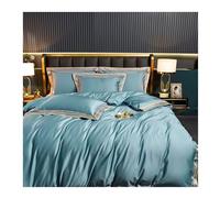 TXQHD Duvet Cover Set Skirt Style Cotton 4-piece Daisy Embroidery Bedding Lace Quilt Bed 1.5m