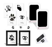 TXRRURE Paw Print Kit for Dogs, Ink Pad for Dog Paw Prints, Inkless Dog Paw Print Kit, Pet Paw Print Impression Kit, Paw Imprint Kit for Dogs, Memorial Gifts for Cat Dog